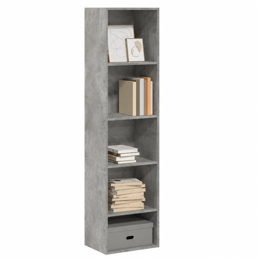 Bureau, avec rangement, coloris gris, 40 x 30 x 189 cm, pour l’espace de travail