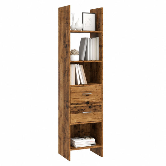 Bureau, avec tiroirs, avec étagères, 40 x 35 x 180 cm, pour l’espace de travail