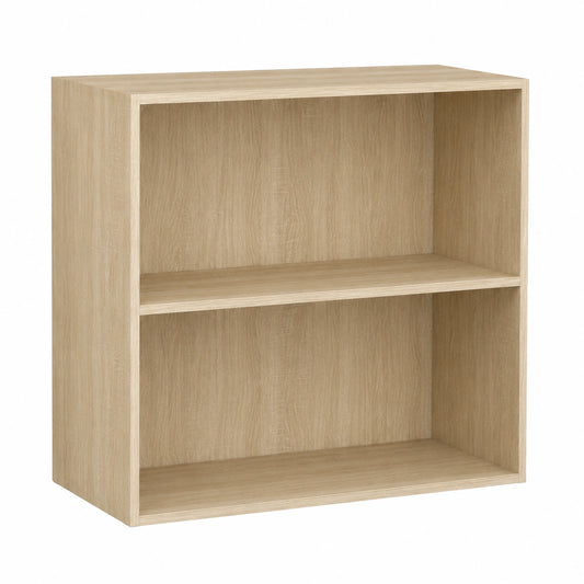 Bureau, avec rangement, avec étagères, en chêne, 80 x 30 x 76,5 cm, pour l’espace de travail