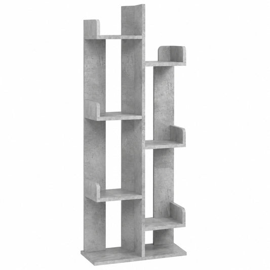 Bureau, avec rangement, coloris gris, 48 x 25,5 x 140 cm, pour l’espace de travail